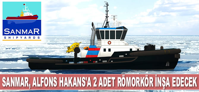 Sanmar, Alfons Hakans’a 2 adet TundRA sınıfı römorkör inşa edecek