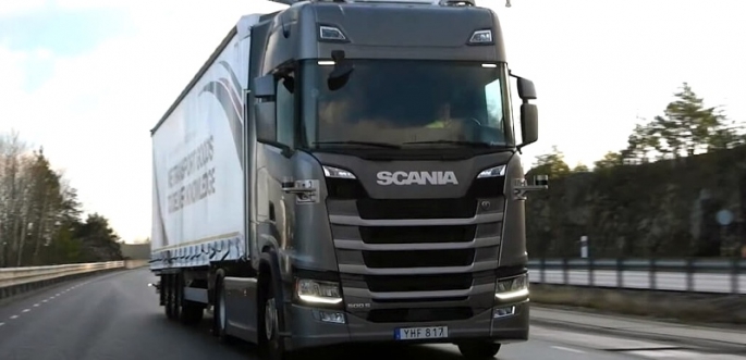 Scania, test sürüşlerinde en yüksek değerleri kazandı.