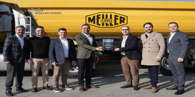 Scania ve Meiller, yeni yıla teslimatlarla başlıyor. 