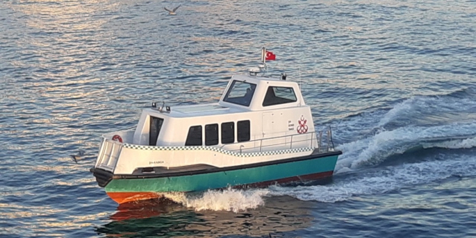 Şehir Hatları tarafından 2021 yılında hizmete konulan Deniz Taksilerde, UKOME' nin aldığı kararla 'paylaşımlı yolculuk' seçeneği hizmete sunuldu.