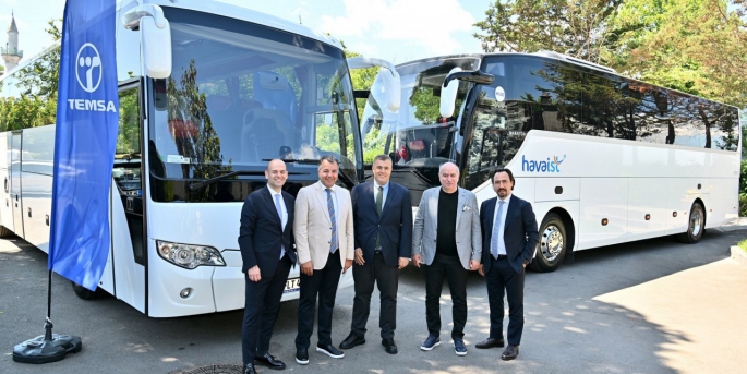 TEMSA 25 adet otobüsü Meltem Turizm ve Türker Turizm’e teslim etti.
