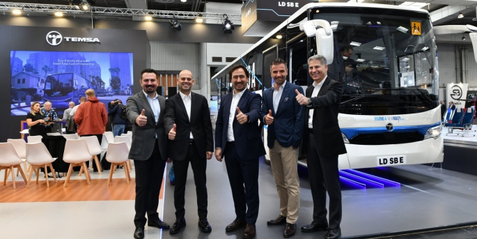 TEMSA, yeni elektrikli araç modeli olan LD SB E’yi, Hannover’de düzenlenen IAA Transportation fuarında tanıttı. 