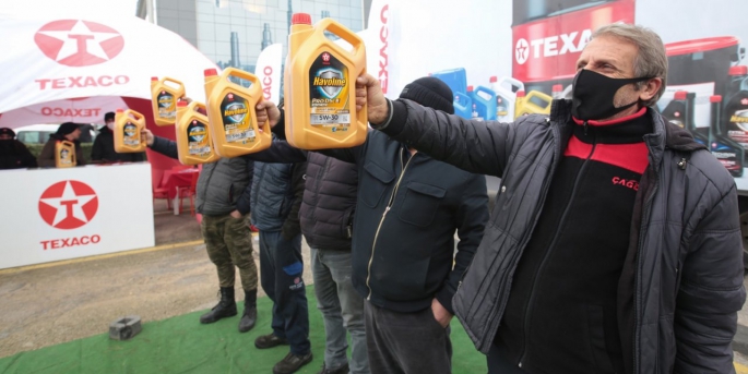 Texaco roadshow’a çıktı, 52 günde 25 ilde 62 sanayi sitesine giderek 20.000 ustayla buluştu.