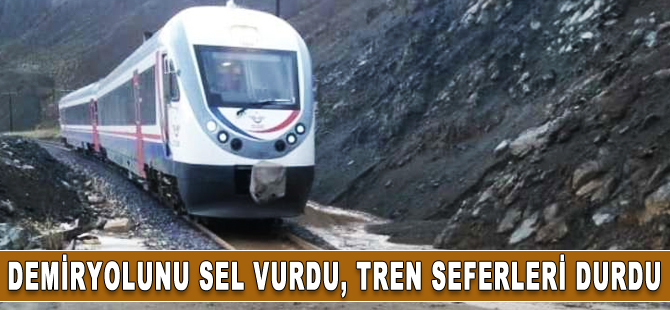 Tren seferlerine sel engeli