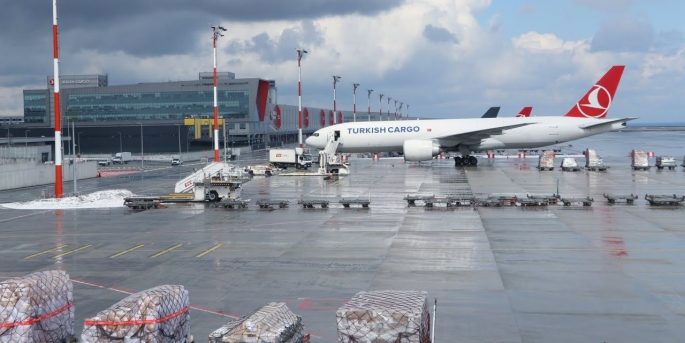 Türkiye’de bu yılın ocak-ağustos aylarında uluslararası hava kargo taşımacılığının yüzde 96,2’si İstanbul Havalimanı’ndan gerçekleşti.