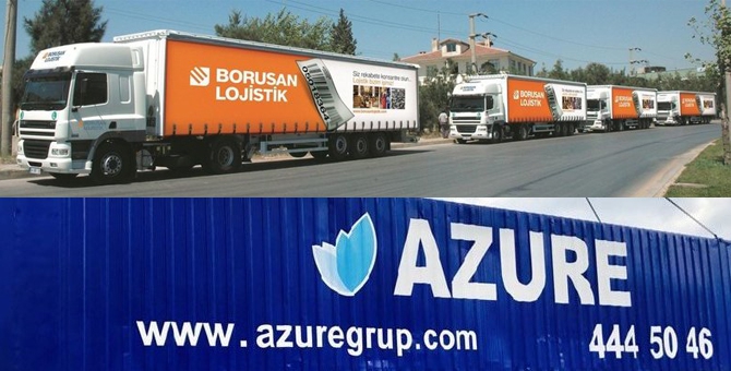 Türkiye'nin dev lojistik şirketlerinden Borusan Lojistik 7 milyon euroluk zarara uğratıldı.