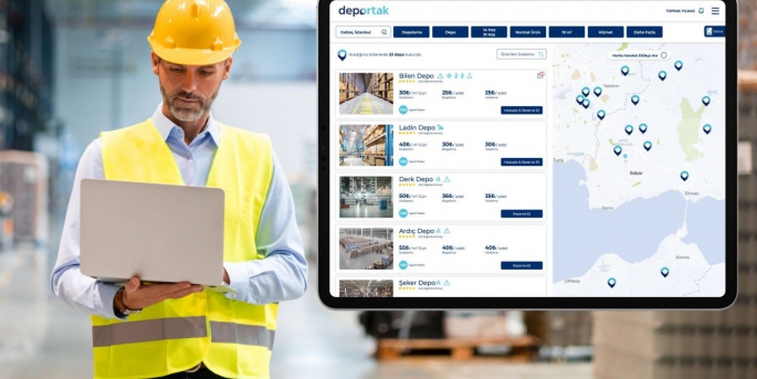 Türkiye’nin en kapsamlı dijital akıllı depolama platformu DepOrtak hayata geçti.
