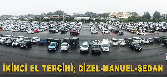 Türkiye’nin ikinci el tercihi; dizel-manuel-sedan