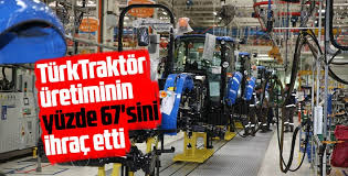 TürkTraktör üretiminin yüzde 67’sini ihraç etti