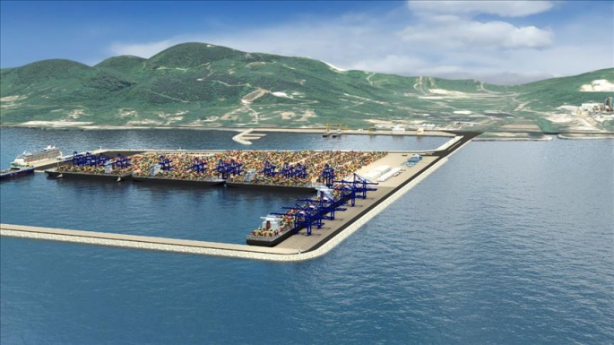 Ünye Konteyner Limanı Karadeniz kıyısındaki 6 ülkenin limanından büyük olması hedefleniyor.