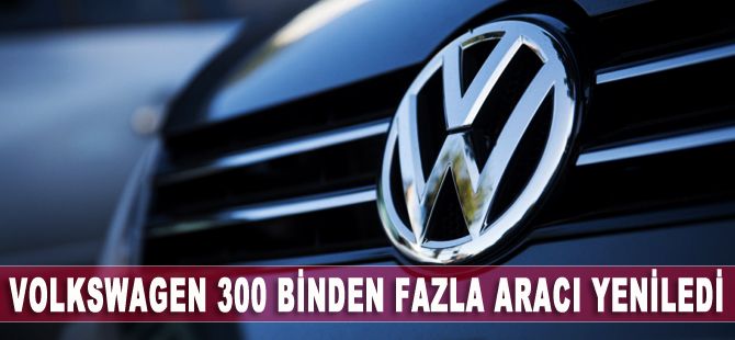 Volkswagen teşviklerle 300 binden fazla dizel aracı yeniledi