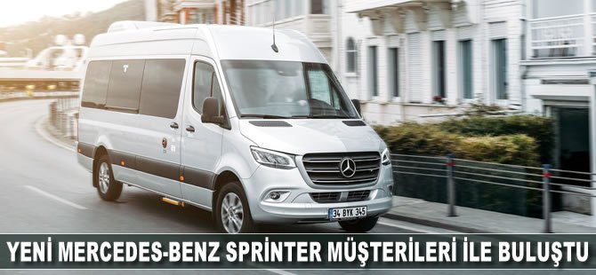 Yeni Mercedes-Benz Sprinter, Müşterileri ile Buluştu