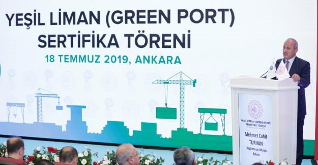 “Yeşil Liman” sertifikasına hak kazanan 15 liman