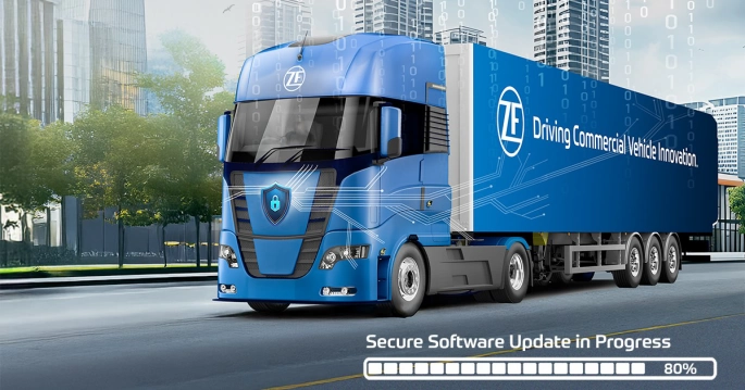 ZF, treyler üreticileri için yazılım güncellemelerini kolaylaştırıyor