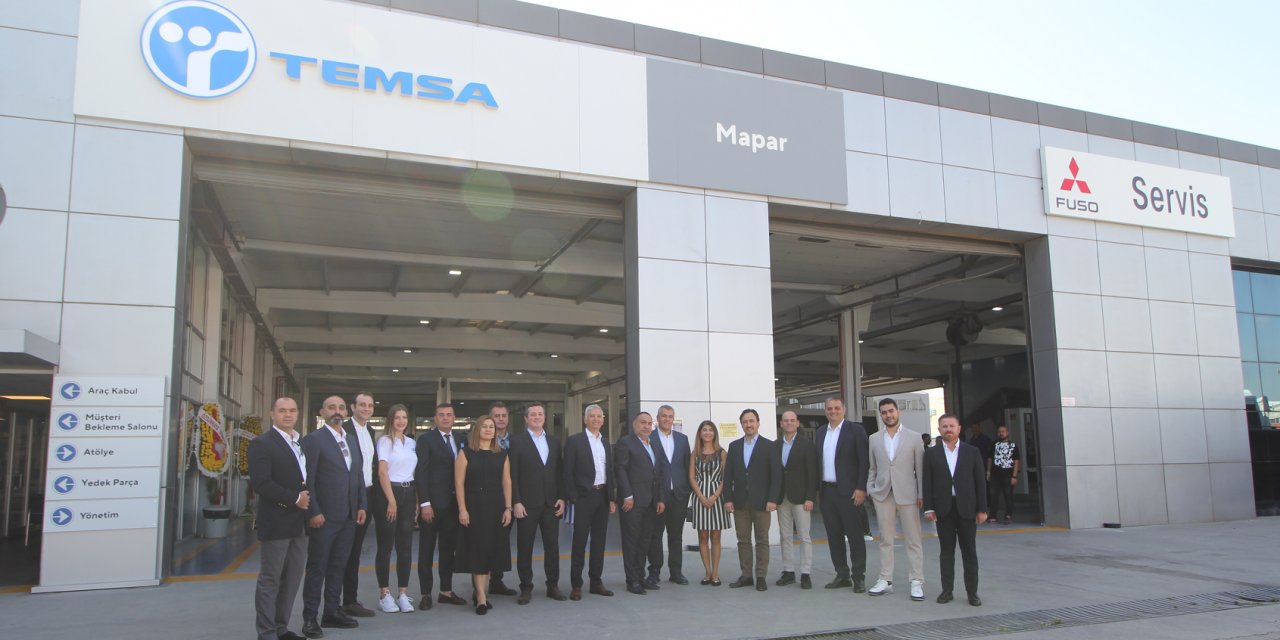 Mapar Otomotiv’den İzmir’e 7 bin metrekarelik Temsa servisi