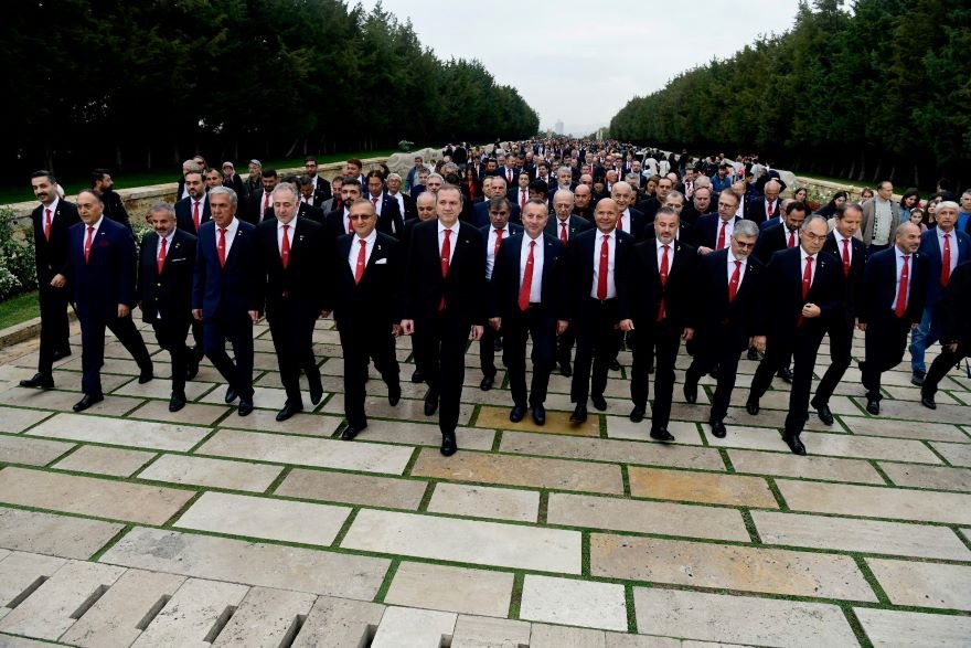 İMEAK Deniz Ticaret Odası’ndan Anıtkabir’e ziyaret