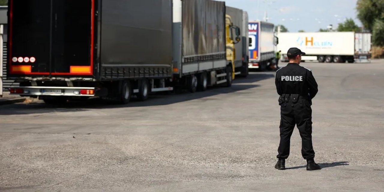 TIR geçişlerindeki 
