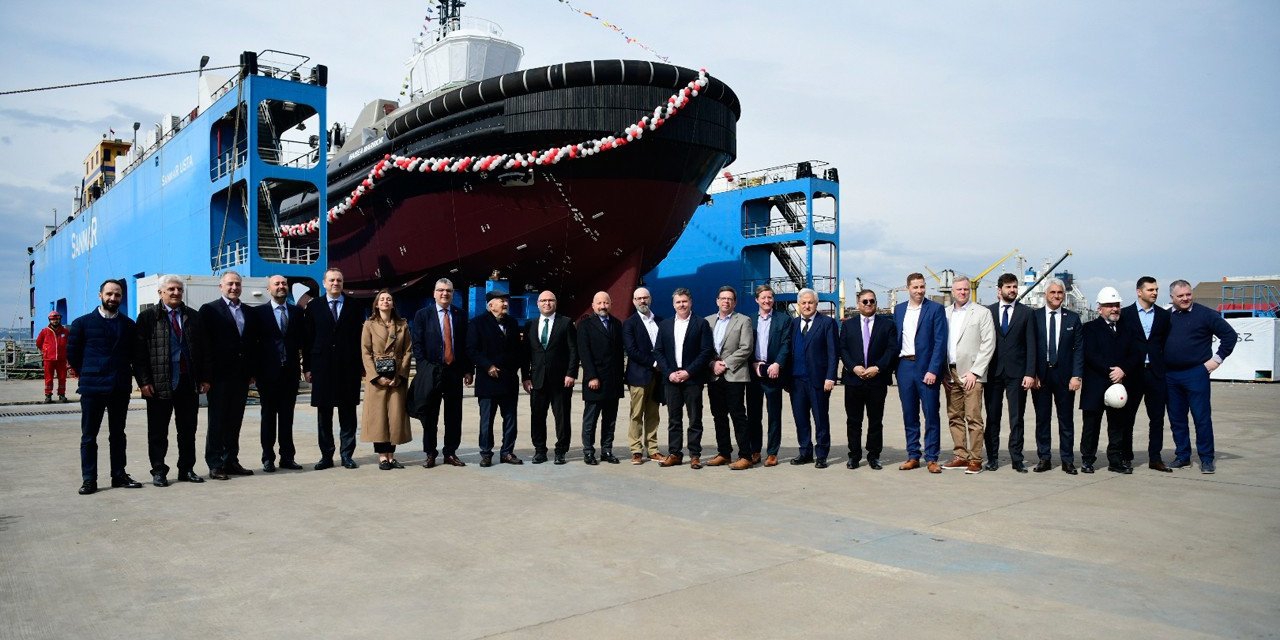 Sanmar, LNG Canada’nın 5 römorkörünü suya indiriyor
