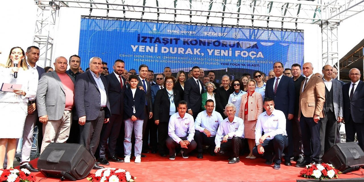 Otokar’ın Centro ve Kent LF'leri Yeni Foça'da hizmete girdi