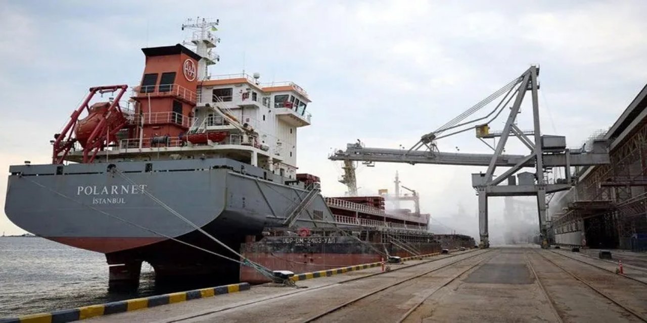 Tahıl koridorunda ilk sevkiyatı Türk gemisi M/V Polarnet Istanbul yapacak
